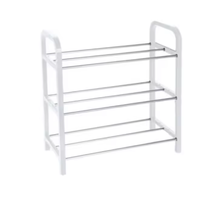 Estantería Estante Zapatero de 3/4/5 Niveles, Zapatero Metálico y Plástico, Fácil de Montar, Organizador de Zapatos Multifuncional. - 1