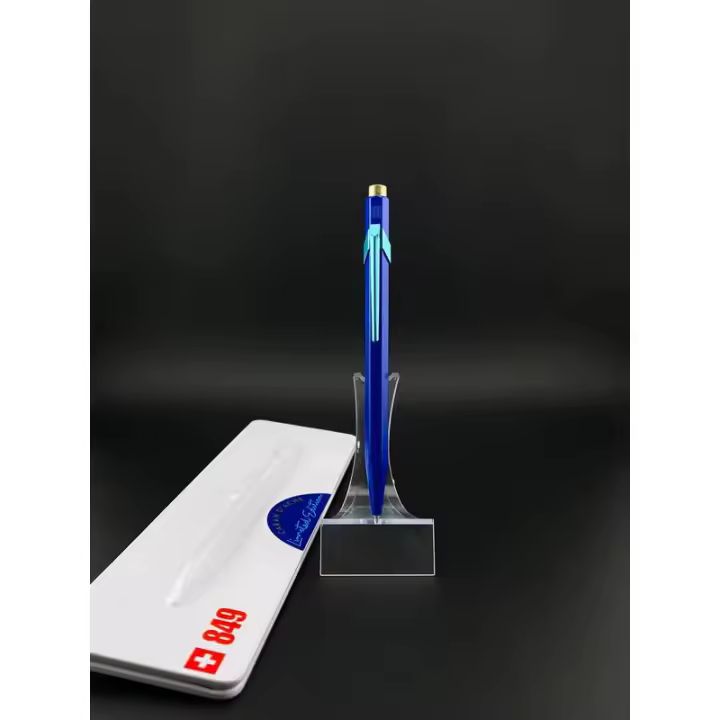 Bolígrafo Caran D’ache 849 Azul Edicion Limitada - 1