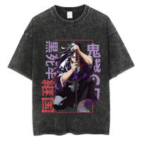 Camiseta De Algodón Grande Y Vintage Con Impresión De Anime Japonés Para Hombres Y Mujeres Manga Corta Estilo Harajuku Camiseta O-neck Para Uso Diario - details 5