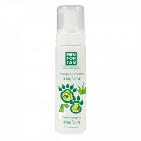 Menforsan Champú En Espuma con Aloe Roedores y Hurones 200ml - 1