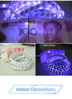 Tira De Luz LED UV DC 12V 5M 385-400nm Luz Negra 2835 SMD Lámpara UV Flexible Para Fluorescencia De Fiesta Y Glow - details 9