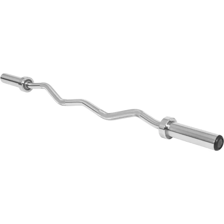 Gorilla Sports Barra olímpica EZ Curl 120 cm 50/51 mm - 1