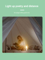 Linterna Recargable Multifuncional Para Camping Luz De Tentación Lámpara De Mano Plegable Ultra Longa Vida LED Impermeable - details 3