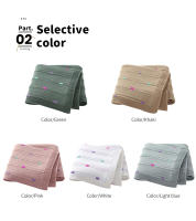 Manta de punto para Bebe recién nasido, edredón de Cama para niños, 100x80cm, cuna para Niños, cochecito a Cuadros, supersuave, Moda de puntos de Colores - details 6