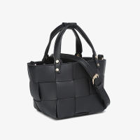 Bolso De Hombro Versátil Para Mujer 2025 Moda Nueva Bandolera Tejida Bolsa De Mano Bolsa De Tote Material Principal PU Con Lining De Poliéster - details 5