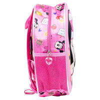 Mochila 3D Minnie Mouse Disney 31cm Mochila Escolar Infantil Para Niñas Material Preescolar de 2 a 4 años, color rosa - details 3