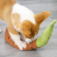 Juguetes Para Perros De Peluche Con Sonido Squeak Snail Interactivos Para Masticar Y Buscar Alimento Juguetes Inteligentes Para Perros - details 1