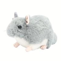 Muñeco De Peluche De Rata Simulación Suave Y Realista Juguete Divertido Para Decoración Del Hogar Y Regalos De Cumpleaños Para Niños - details 1