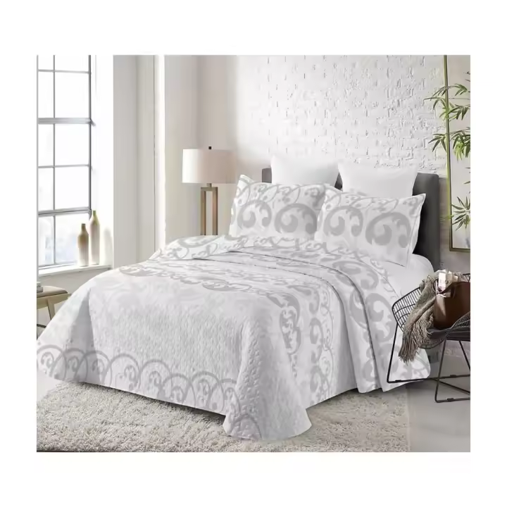 Colcha de verano estampado. Incluye funda de almohada para camas 90cm 105cm 135cm 150cm - 1