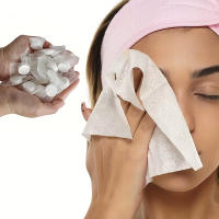 Toallas Comprimidas Desechables 150pcs Toallas De Rostro Suaves Para Limpieza No Tejidas Toallas De Mano Para Maquillaje - details 0