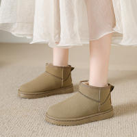 Botas De Nieve Para Mujer Suelta Gruesa De Algodón Antideslizantes Invierno Zapatos Nuevos Estudiantes 2023 Botas Negras - details 13