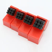 Juego De 9 Piezas De Estampadores Numéricos Metálicos Para Impresión En Metal Plástico Madera Y Cuero Números Digitales 0-8 - details 1