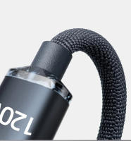 Cable De Carga Rápida 120W 7A Tipo C a Tipo C Para iPhone 15 Xiaomi Oneplus Cable De Datos USB C Correa De Carga Para Teléfonos Móviles - details 3