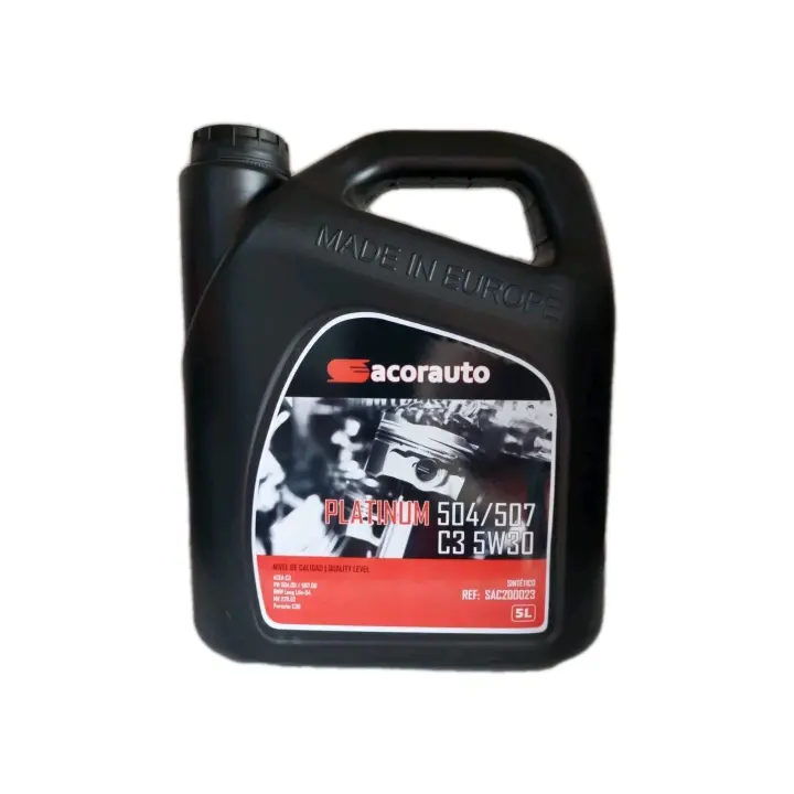 Aceite Motor Sacorauto 5w30 Platinum 504/507 5L - 1