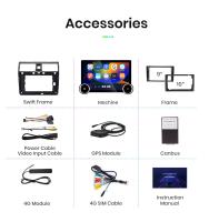 Junsun X8 11.5“ 2K 2000*1200 QLED CarPlay inalámbrico Android Auto radio para Suzuki Swift 2003 2004 2005 2006 2007 2008 2009 2010 de coche  autoradio multimedia - details 22
