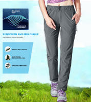 Pantalones De Senderismo Para Mujer LNGXO Verano Secado Rápido Camping Al Aire Libre Trekk Ing Resistente Al Agua Trousers Monta N a Stop - details 1