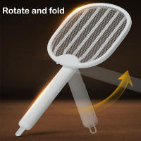 Mosquitero Eléctrico Recargable Por USB Plegable Con Luz UV Ajustable En Ángulo 3000V Asesino De Insectos Exterminador De Mosquitos - details 6