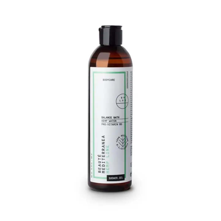 Beauté Mediterranea - BALANCE BATH - Gel de Ducha Corporal Hidratante - Ideal para Pieles Sensibles - Para Uso Diario - Vegano - 30 cl - 1