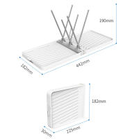 Rack De Secado Para Botellas De Bebé Plegable Con Bandeja Soporte Para Botellas De Viaje Ahorrador De Espacio Accesorios Para Botellas De Bebé - details 7