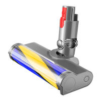 Cabeza De Cepillo Rodante Suave Para Aspiradoras Dyson V7 V8 V10 V11 V15 Sin Cable Accesorios Para Piso De Madera Dureza Con Detector De Polvo - details 5