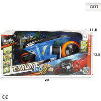 Maisto Tech - Moto teledirigida, Cyklone, giros 360º, con luz, 2.4 GH.z, 6 funciones, 2 niveles de habilidad, control remoto, radiocontrol niño, juguete teledirigido, +5 años - details 6