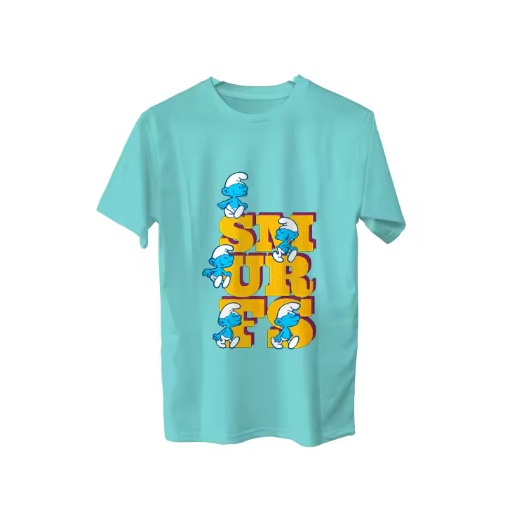 Camiseta Los Pitufos. Smurfs. Papa Pitufo. Pitufina. Gargamel. Varios colores. Todas las tallas. - 1
