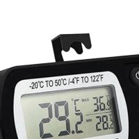 Termómetro Digital Para Nevera Y Congelador Con Gancho Monitor De Temperatura LCD Antihumedad Uso Industrial Soporte Vertical Y Horizontal - details 7