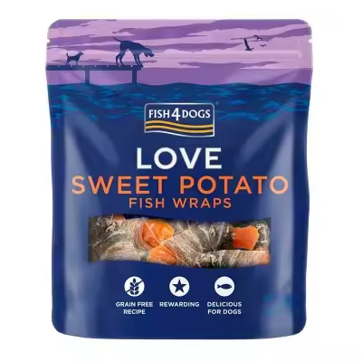 Fish4dogs Wraps de pescado y boniato - Fish4dogs - 1
