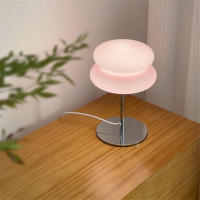 Lámpara De Mesa LED De Vidrio Italiano Diseñador Para Decoración Del Hogar Luz Nocturna Para Lectura Y Estudio Adecuada Para Dormitorio - details 13