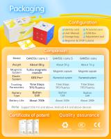 Cubo Magico 3x3 Gan 356 I Carry 2 UV Juguetes Inteligentes Con Imán Para Juego Y Desafío Edad Recomendada 14+ Años - details 8