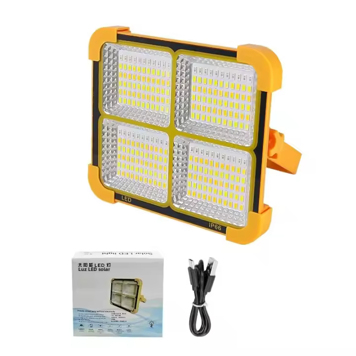 Lámpara LED Recargable Solar Para Camping 200000LM Iluminación De 300㎡ Lámpara De Emergencia Exterior Luz Colgante Para Tienda De Campaña Suministros De Camping - 1