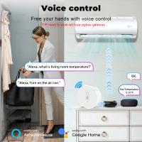 Sensor De Temperatura Y Humedad ZigBee Tuya Para Interior Monitorización Inteligente a Través De APP Smart Life Compatible Con Alexa Google Home Automatización - details 1