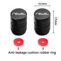 Cubiertas De Tapa De Puerto De Válvula De Neumático De Aluminio Para Honda Rebel 300 Rebel 500 CMX Accesorios De Motocicleta CNC - details 1