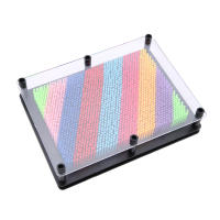 Tablero De Arte 3D Con Pinos Para Crear Esculturas DIY Juguete Interactivo Para Niños Y Adultos Tablero De Arte 3D - details 7