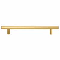 vidaXL Tiradores para armarios 10 uds acero inoxidable dorado 160 mm - details 3