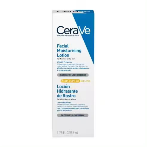 CERAVE LOCION HIDRATANTE ROSTRO SPF 30 52 ML - 1