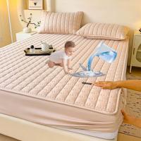 Protector De Sábanas Impermeable Con Cama Durable Antialérgico No Esmerilado Tamaño Ajustable 150/160x200 Anti-Polvo Y Anti-Rasguños - details 2