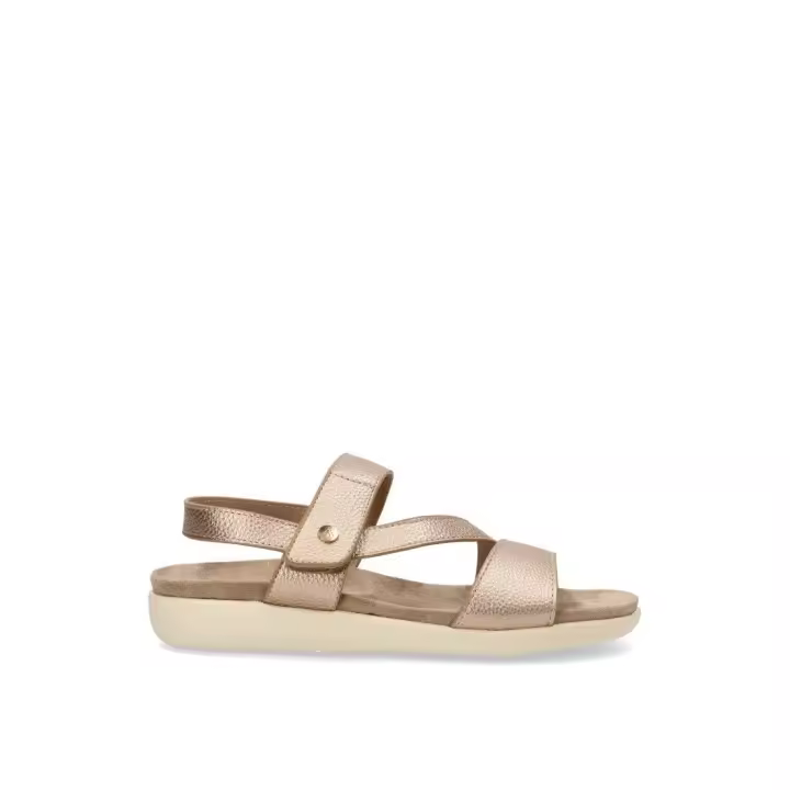 SANDALIA TIRA CRUZADA ARMONY 41004 KOS, MUJER BRONCE - 1