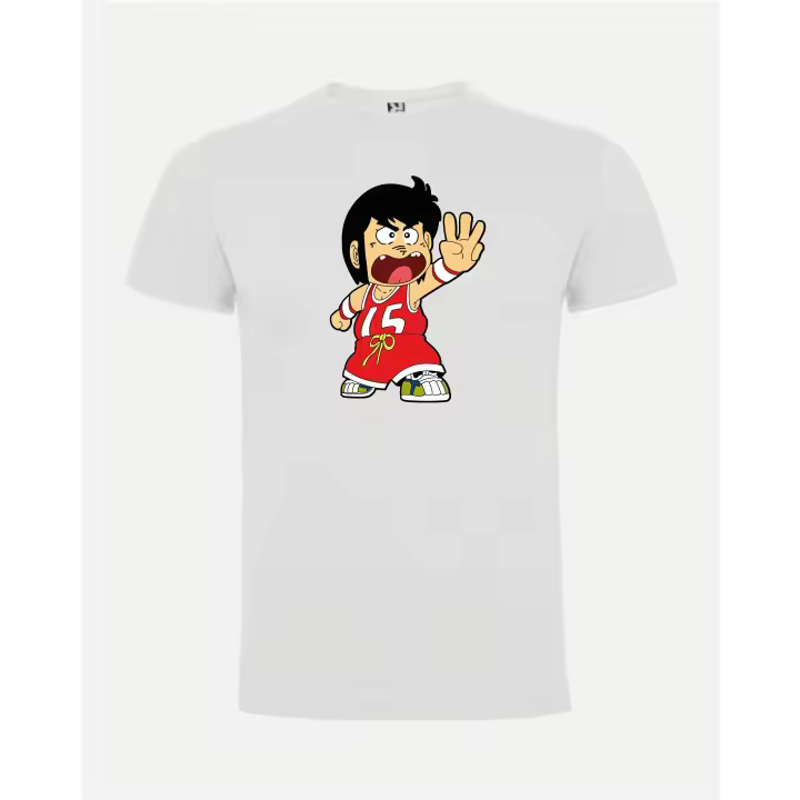 Camiseta roly hombre chicho terremoto en impresión dtf de máxima calidad y durabilidad - 1