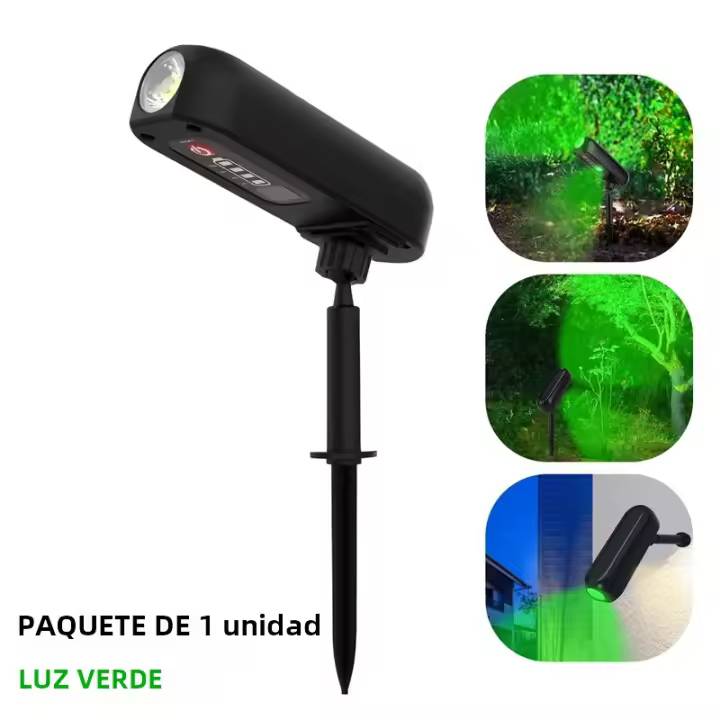 Porcheddu 4 unids luz solar LED exterior IP65 verde para jardín luz de pared solar luces de Spotlight solar para Árboles camino jardín - 1