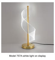 Lámpara De Mesa LED Nórdica Para Iluminación Interior Con Interruptor Táctil Dimmer Para Dormitorio Y Sala De Estar Decoración Moderna De Hotel Luz De Escritorio - details 9