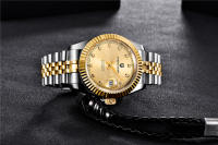 Reloj Mecánico PAGANI DESIGN 40MM Para Hombre Con Movimiento Japonés De Lujo Top Resistente Al Agua Acero Inoxidable Deportivo Calendario Completo Cristal De Zafiro - details 20