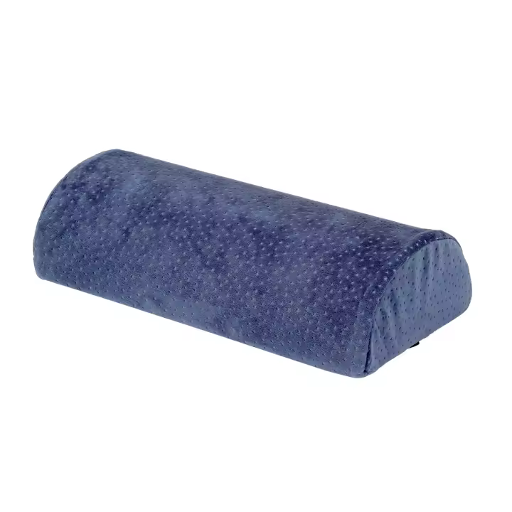 Pikolin Home - Almohada Viscoelástica de Piernas 40x20 cm Ergonómica, Adaptable, Transpirable, Firmeza Media, color Azul - 1