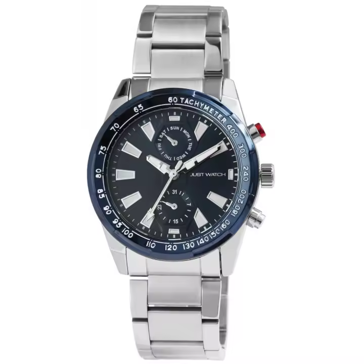 Reloj Just® Hombre com Bracelete em Aço Inoxidável - 1