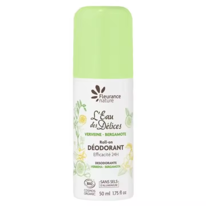 Desodorante Roll On Verbena y Bergamota Bio 50ml Fleurance Nature - 1