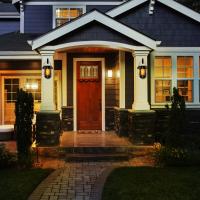 Lámpara Solar Colgante Impermeable Para Exterior Con Lluvia De Lamas LED De Vidrio Grueso Y Acero Inoxidable Para Pared Valla Patio - details 9