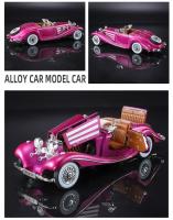 Mercedes-Benz 500K Clásico De 1:24 En Metal Con Sonido Y Luz Juguete De Coche Para Niños Regalo De Cumpleaños Coleccionable - details 12
