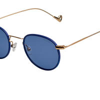 Kypers-Gafas de sol de metal redondas GRAZY para Mujer