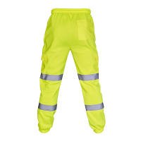 Pantalones De Seguridad Para Hombre Uniforme De Trabajo Con Rayas Reflectantes Pantalones Deportivos Sueltos Y Patchwork Tejidos De Algodón Y Lino Tipo De Tela: TWILL Secado Rápido - details 10