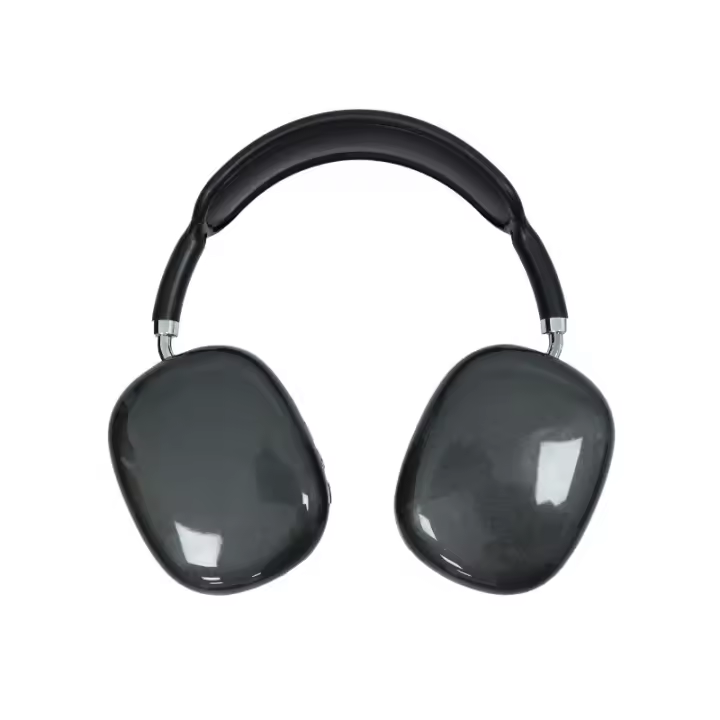 Auriculares inalámbricos Bluetooth supraurales con batería de larga duración y micrófono para fitness (plateados) - 1